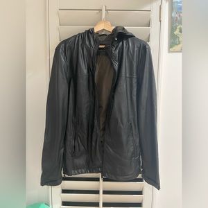 ZARA BLACK LEATHER JACKET